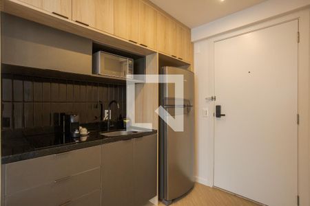 Cozinha de kitnet/studio à venda com 1 quarto, 27m² em Mont’serrat, Porto Alegre