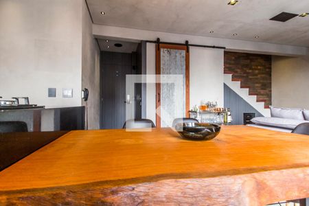 Sala de Jantar de apartamento à venda com 1 quarto, 76m² em Alphaville Conde Ii, Barueri