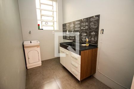 Cozinha e Área de Serviço de kitnet/studio à venda com 1 quarto, 25m² em Cidade Baixa, Porto Alegre