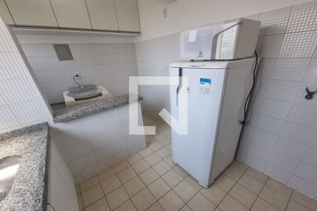 Cozinha de apartamento para alugar com 1 quarto, 57m² em Jardim Iraja, Ribeirão Preto