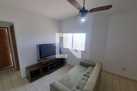 Sala de apartamento para alugar com 1 quarto, 57m² em Jardim Iraja, Ribeirão Preto