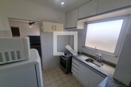 Cozinha de apartamento para alugar com 1 quarto, 57m² em Jardim Iraja, Ribeirão Preto