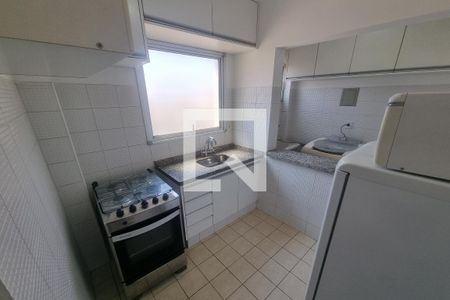 Cozinha de apartamento para alugar com 1 quarto, 57m² em Jardim Iraja, Ribeirão Preto