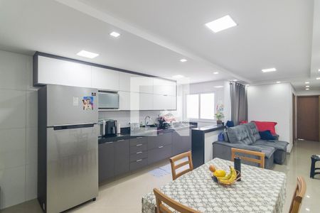 Sala de apartamento à venda com 2 quartos, 100m² em Vila Metalúrgica, Santo André