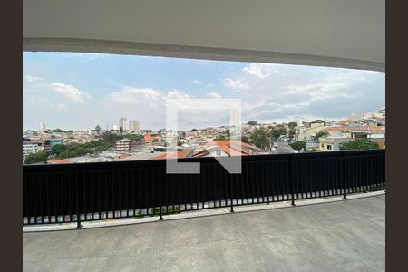 Vista da Sala/Cozinha de apartamento para alugar com 2 quartos, 39m² em Vila Bertioga, São Paulo