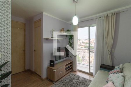 Sala de apartamento à venda com 2 quartos, 49m² em Vila Guilhermina, São Paulo