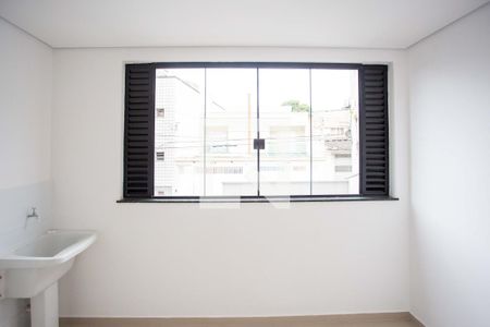 Sala/area de Serviço/Cozinha de apartamento à venda com 1 quarto, 36m² em Centro, Diadema