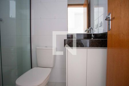 Banheiro de apartamento à venda com 1 quarto, 36m² em Centro, Diadema