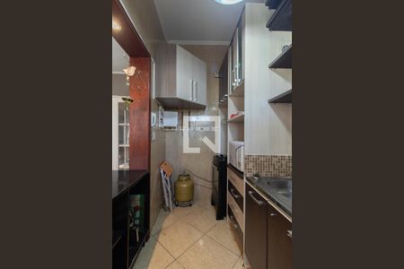 Cozinha e Área de Serviço de apartamento à venda com 1 quarto, 50m² em Cristal, Porto Alegre