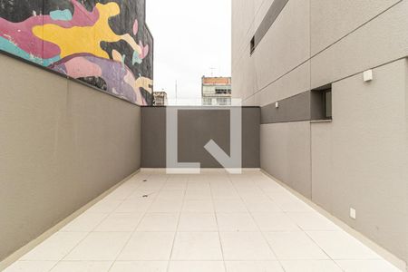 Terraço Privativo de kitnet/studio para alugar com 1 quarto, 54m² em República, São Paulo