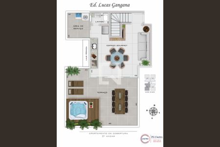 Apartamento à venda com 3 quartos, 94m² em Cidade Nova, Belo Horizonte