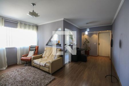 Sala de apartamento à venda com 3 quartos, 78m² em Chácara Santo Antônio (zona Leste), São Paulo