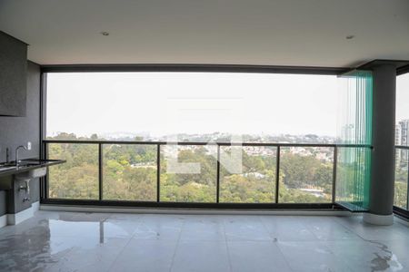 Varanda da Sala de apartamento à venda com 4 quartos, 153m² em Vila Yara, Osasco