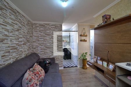 Sala  de apartamento à venda com 2 quartos, 47m² em Jardim Mirna, Taboão da Serra