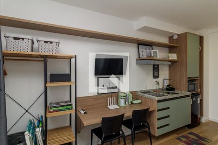 Studio de kitnet/studio para alugar com 1 quarto, 22m² em República, São Paulo