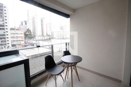 Varanda de apartamento para alugar com 1 quarto, 27m² em Cerqueira César, São Paulo