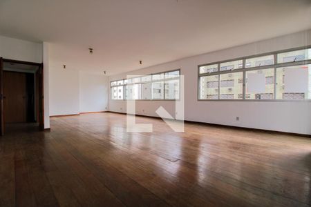 Sala de apartamento para alugar com 4 quartos, 260m² em Lourdes, Belo Horizonte