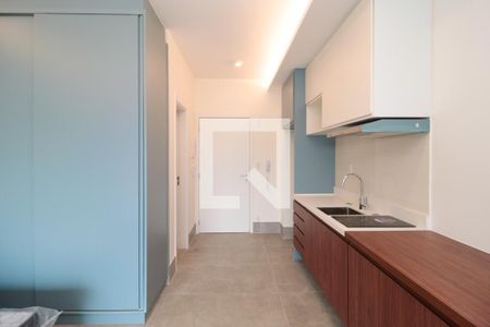 Quarto/Cozinha de kitnet/studio para alugar com 1 quarto, 35m² em Indianópolis, São Paulo