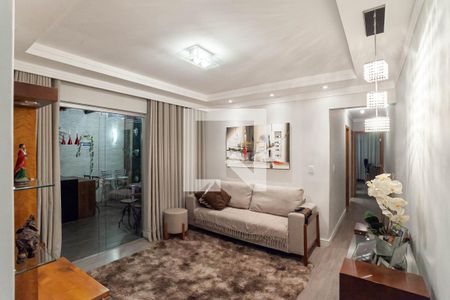 Sala  de apartamento à venda com 2 quartos, 120m² em Paquetá, Belo Horizonte