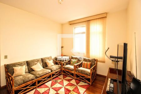 Sala  de apartamento à venda com 3 quartos, 140m² em Luxemburgo, Belo Horizonte