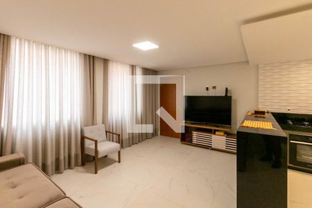 Sala de apartamento para alugar com 2 quartos, 100m² em São Lucas, Belo Horizonte