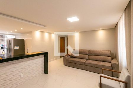Sala de apartamento para alugar com 2 quartos, 100m² em São Lucas, Belo Horizonte