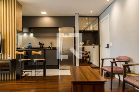 Sala de apartamento à venda com 2 quartos, 69m² em Vila Clementino, São Paulo