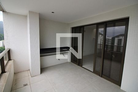 Varanda da Sala de apartamento para alugar com 3 quartos, 280m² em Barra da Tijuca, Rio de Janeiro