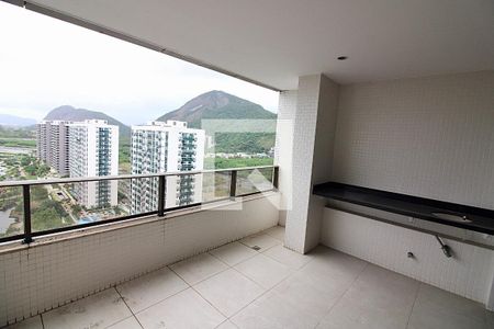 Varanda da Sala de apartamento para alugar com 3 quartos, 280m² em Barra da Tijuca, Rio de Janeiro