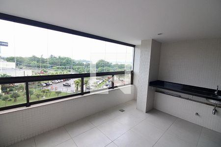 Varanda da Sala de apartamento para alugar com 3 quartos, 131m² em Barra da Tijuca, Rio de Janeiro