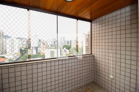 Varanda da Sala de apartamento para alugar com 3 quartos, 112m² em Savassi, Belo Horizonte