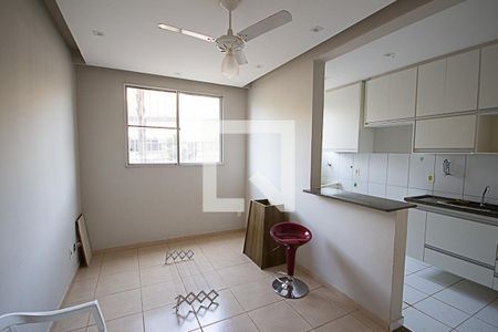 Sala de apartamento para alugar com 2 quartos, 47m² em City Ribeirão, Ribeirão Preto