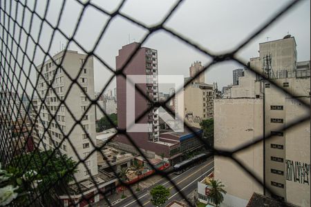 Vista da varanda da sala de apartamento à venda com 3 quartos, 195m² em Bela Vista, São Paulo