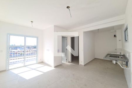 Sala de apartamento para alugar com 1 quarto, 34m² em Chácara Mafalda, São Paulo