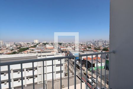 Vista da Varanda da Sala de apartamento para alugar com 1 quarto, 34m² em Chácara Mafalda, São Paulo