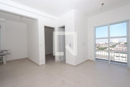 Sala de apartamento para alugar com 1 quarto, 34m² em Chácara Mafalda, São Paulo