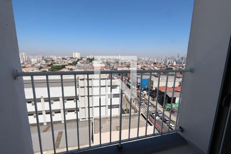 Vista da Varanda da Sala de apartamento para alugar com 1 quarto, 34m² em Chácara Mafalda, São Paulo