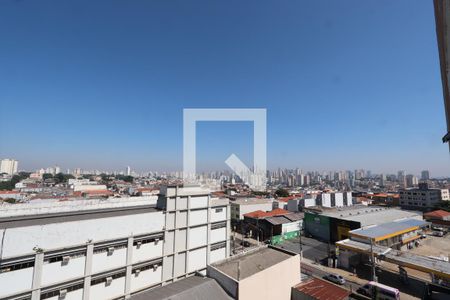 vista/Sala de apartamento para alugar com 1 quarto, 34m² em Chácara Mafalda, São Paulo