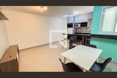 Sala - Sala de Jantar de apartamento para alugar com 2 quartos, 50m² em Vila Guiomar, Santo André