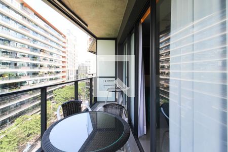 Varanda de apartamento para alugar com 1 quarto, 44m² em Vila Olímpia, São Paulo