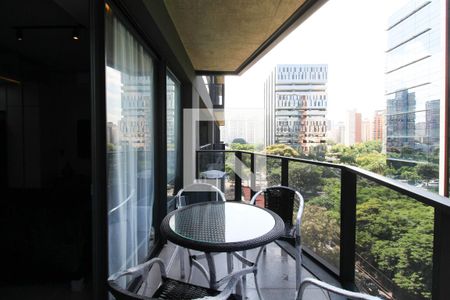 Varanda de apartamento para alugar com 1 quarto, 44m² em Vila Olímpia, São Paulo