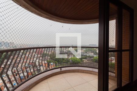 Varanda da Sala de apartamento à venda com 4 quartos, 148m² em Fazenda Morumbi, São Paulo