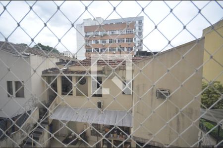 Vista do Sala/Quarto de kitnet/studio para alugar com 1 quarto, 24m² em Tijuca, Rio de Janeiro