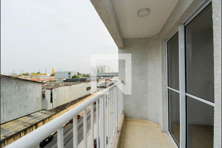 Varanda da Sala de apartamento para alugar com 2 quartos, 50m² em Vila São João, Guarulhos