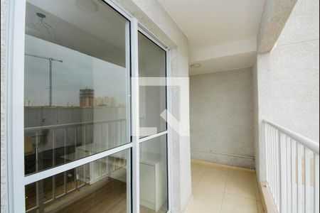 Varanda da Sala de apartamento para alugar com 2 quartos, 50m² em Vila São João, Guarulhos