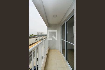 Varanda da Sala de apartamento para alugar com 2 quartos, 50m² em Vila São João, Guarulhos