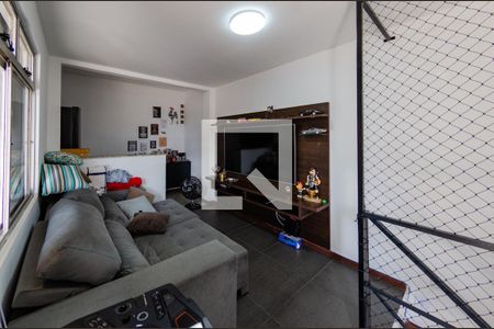 Sala 2 de apartamento à venda com 3 quartos, 220m² em Alto Caiçaras, Belo Horizonte