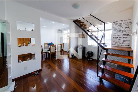 Sala de apartamento à venda com 3 quartos, 220m² em Alto Caiçaras, Belo Horizonte