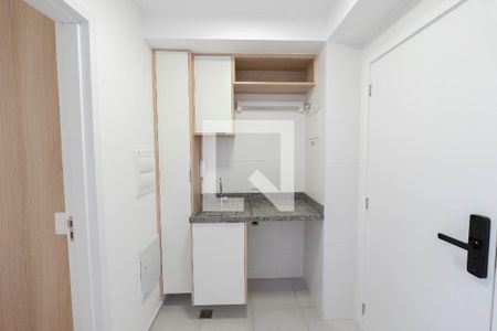 Sala/Cozinha de apartamento à venda com 2 quartos, 32m² em Bela Vista, São Paulo