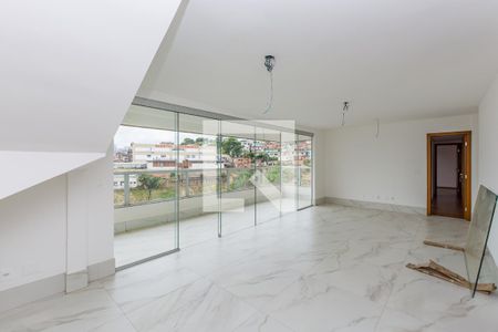 Sala 1 de apartamento à venda com 4 quartos, 273m² em Luxemburgo, Belo Horizonte